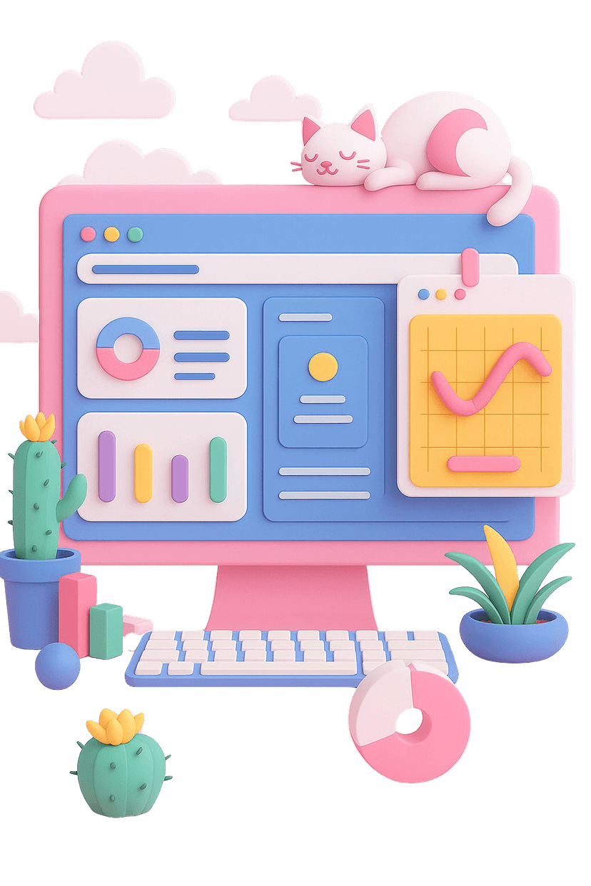 Bonus Tracking Dashboard with Cute Monitor